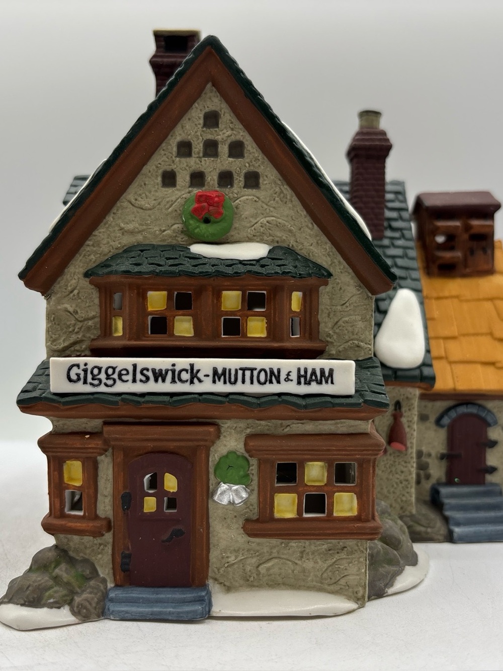 Department 56 1994 Vintage HVC Dickens Village Giggelswick Mutton & Ham 5822-0